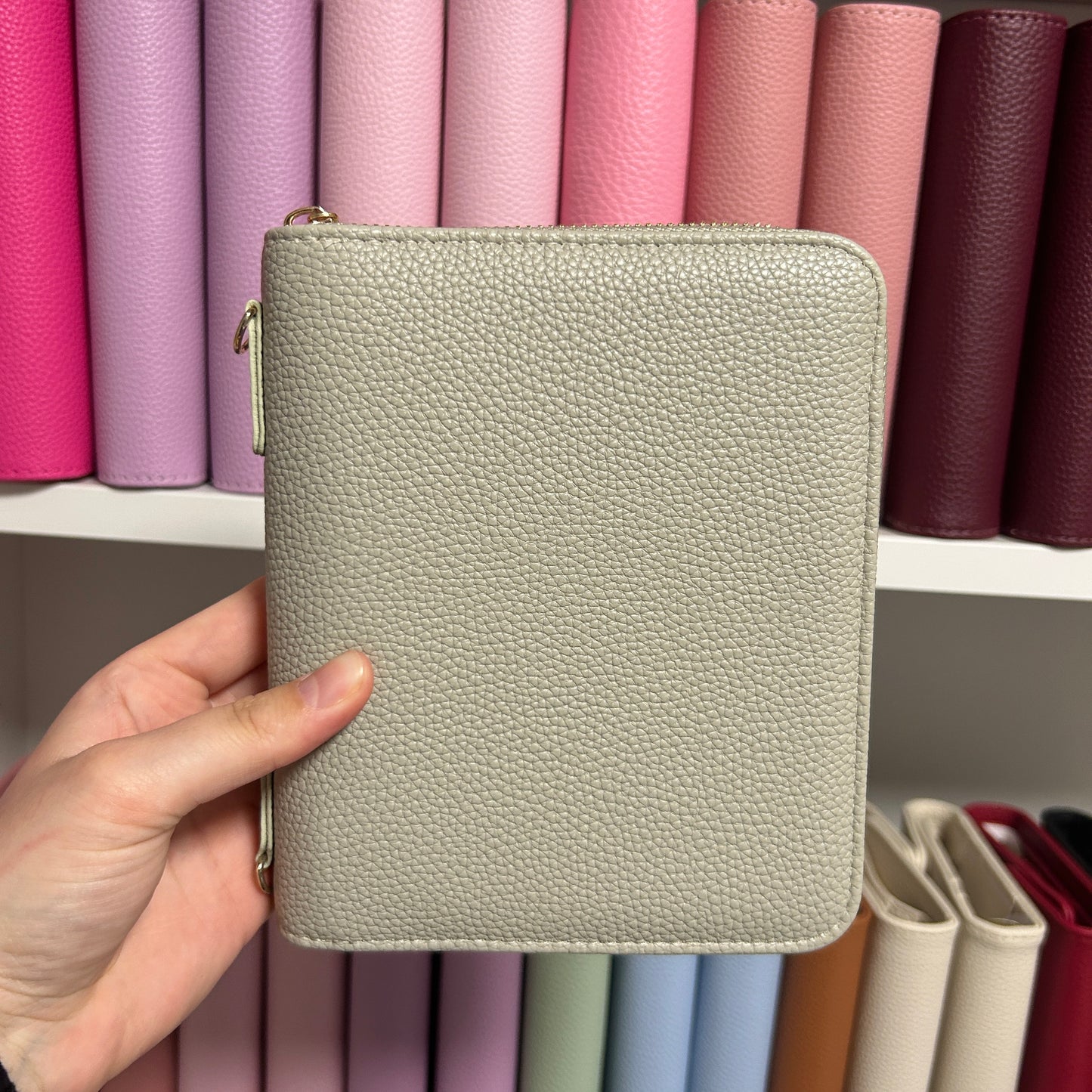A7 Zip Deluxe Binder broad