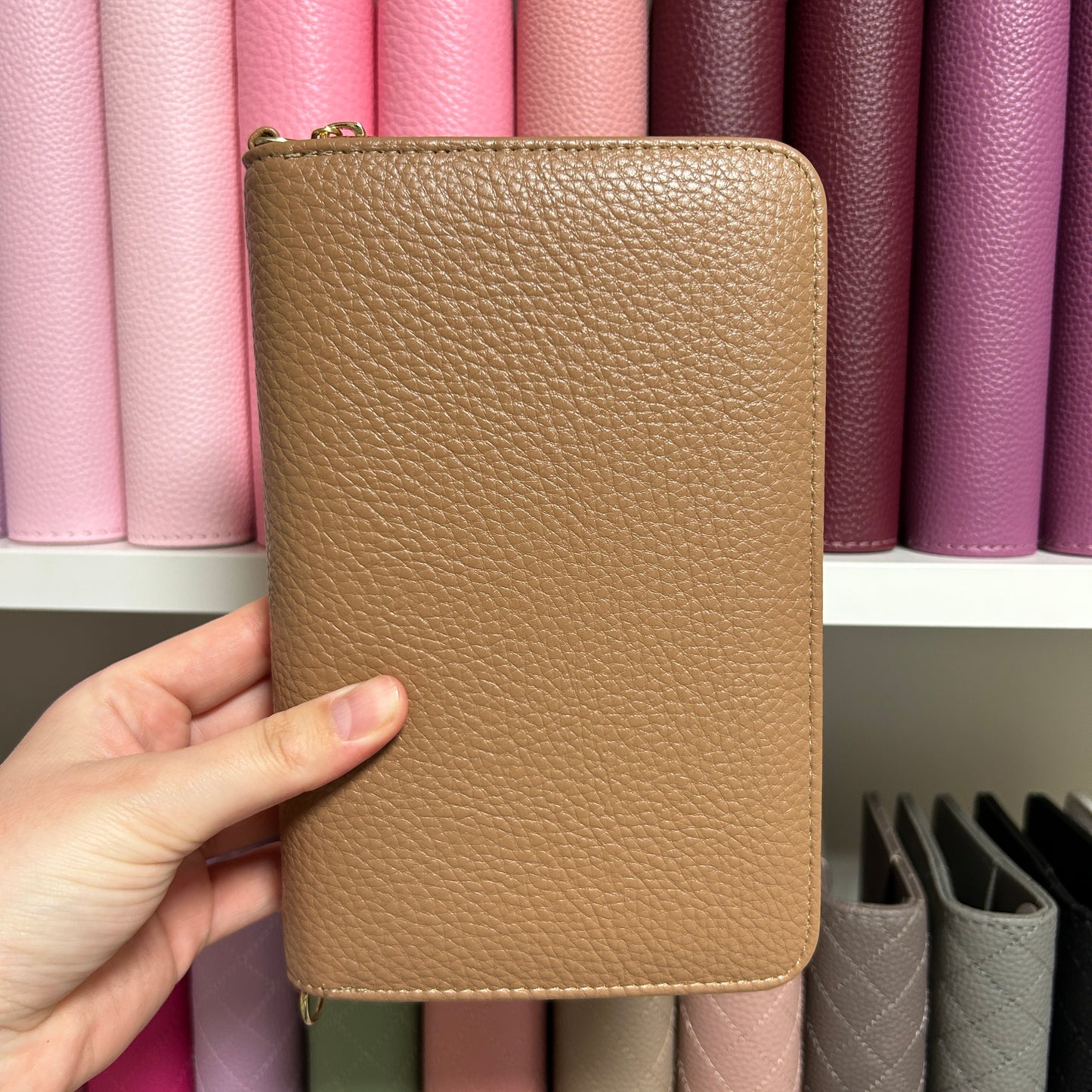 A6 Zip Deluxe Budgetbinder schlicht