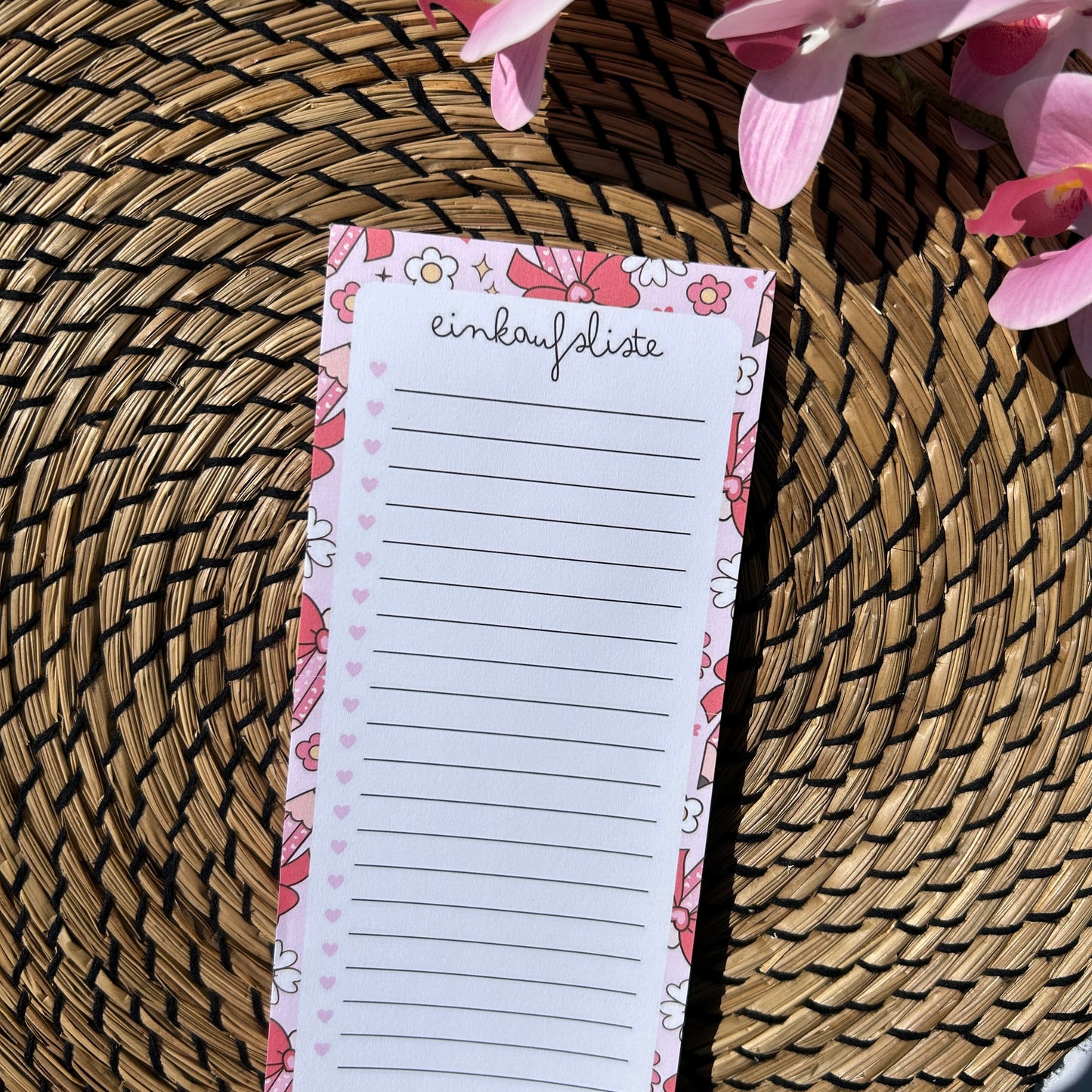 Einkaufsliste Flower