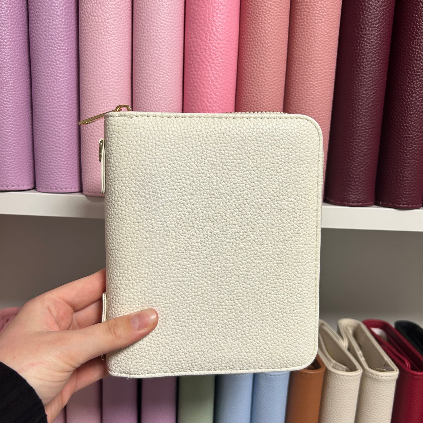 A7 Zip Deluxe Binder broad