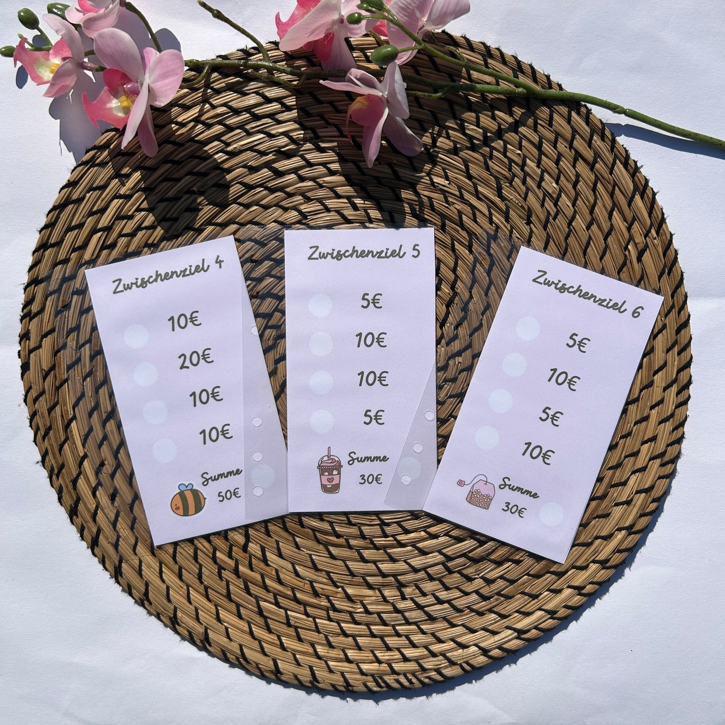 Süße 200 Euro Mini Sparchallenge