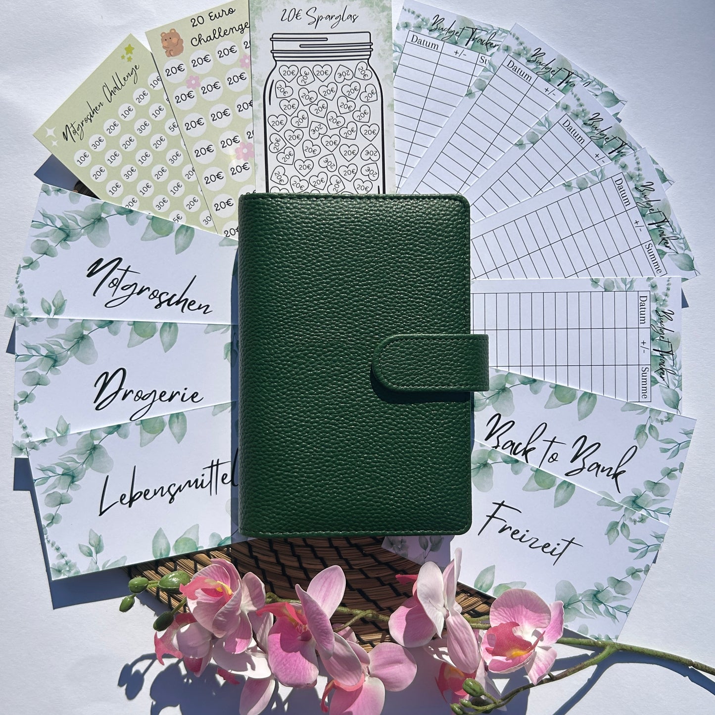 Budgetplaner Starterset Deluxe Olive
