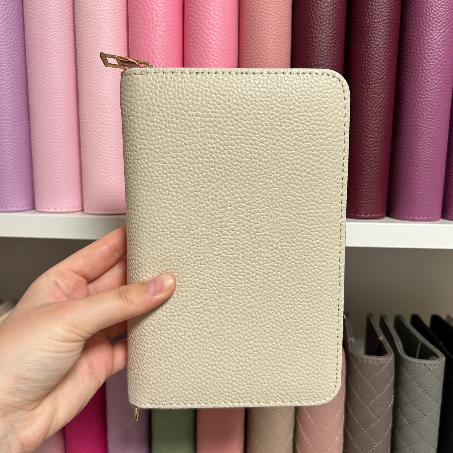 A6 Zip Deluxe Budgetbinder schlicht