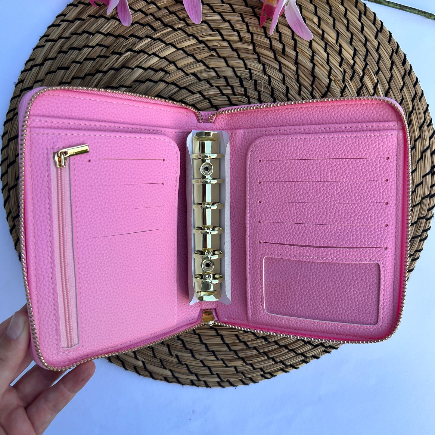 A7 Zip Deluxe Binder broad