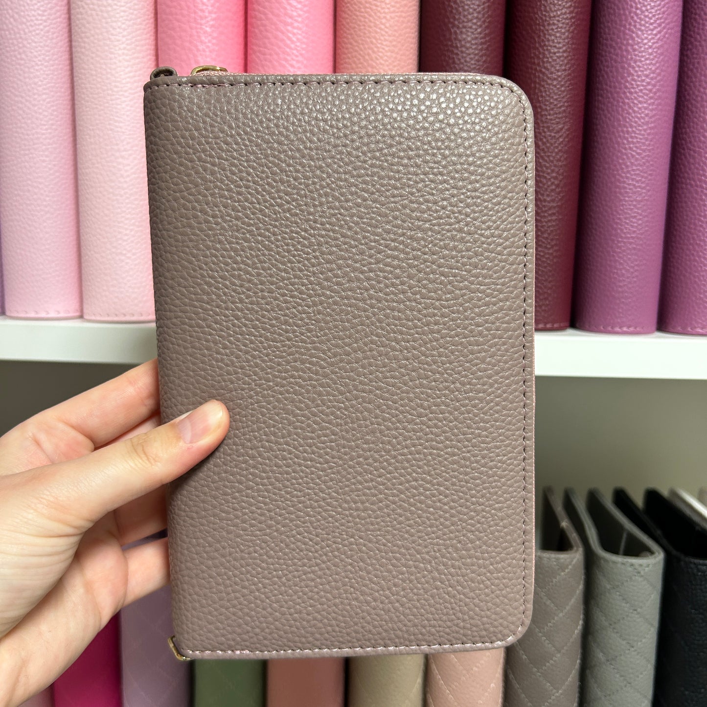 A6 Zip Deluxe Budgetbinder schlicht