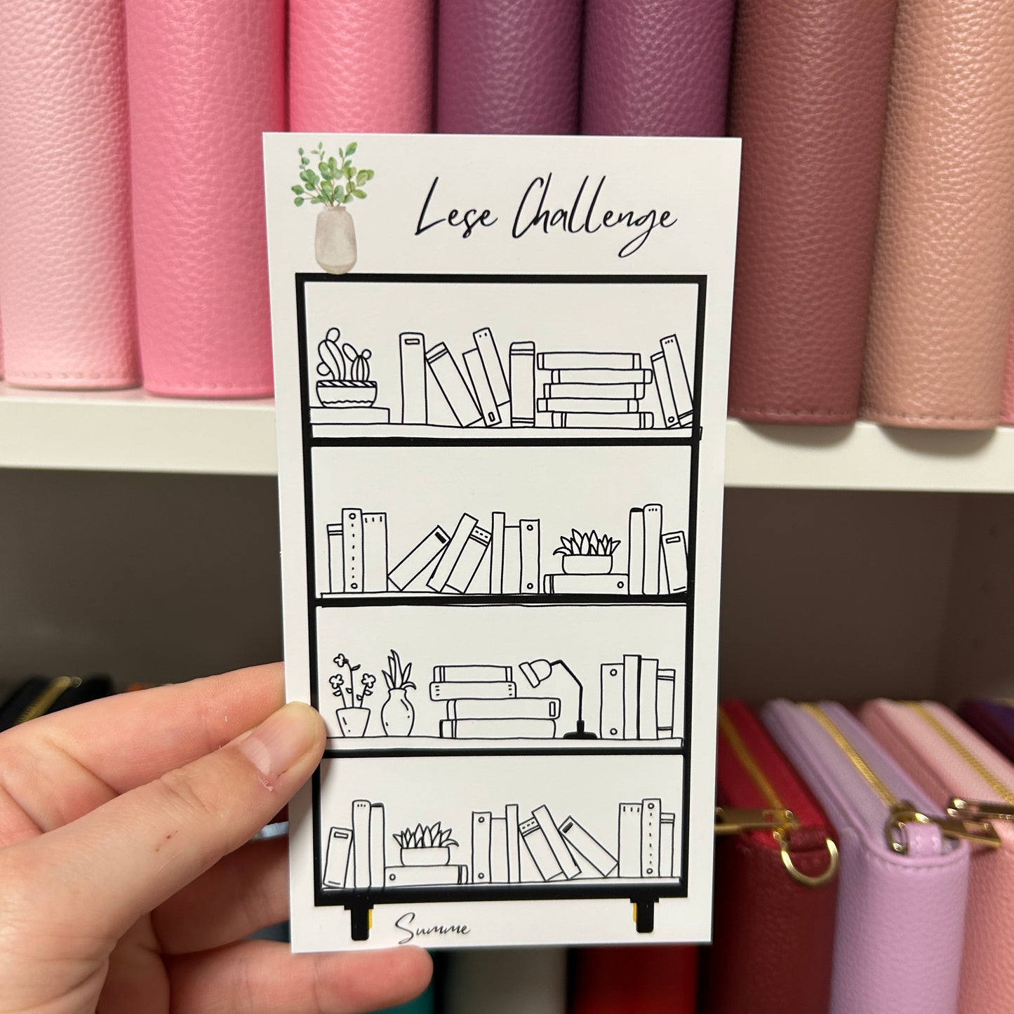 Bücher Sparchallenge