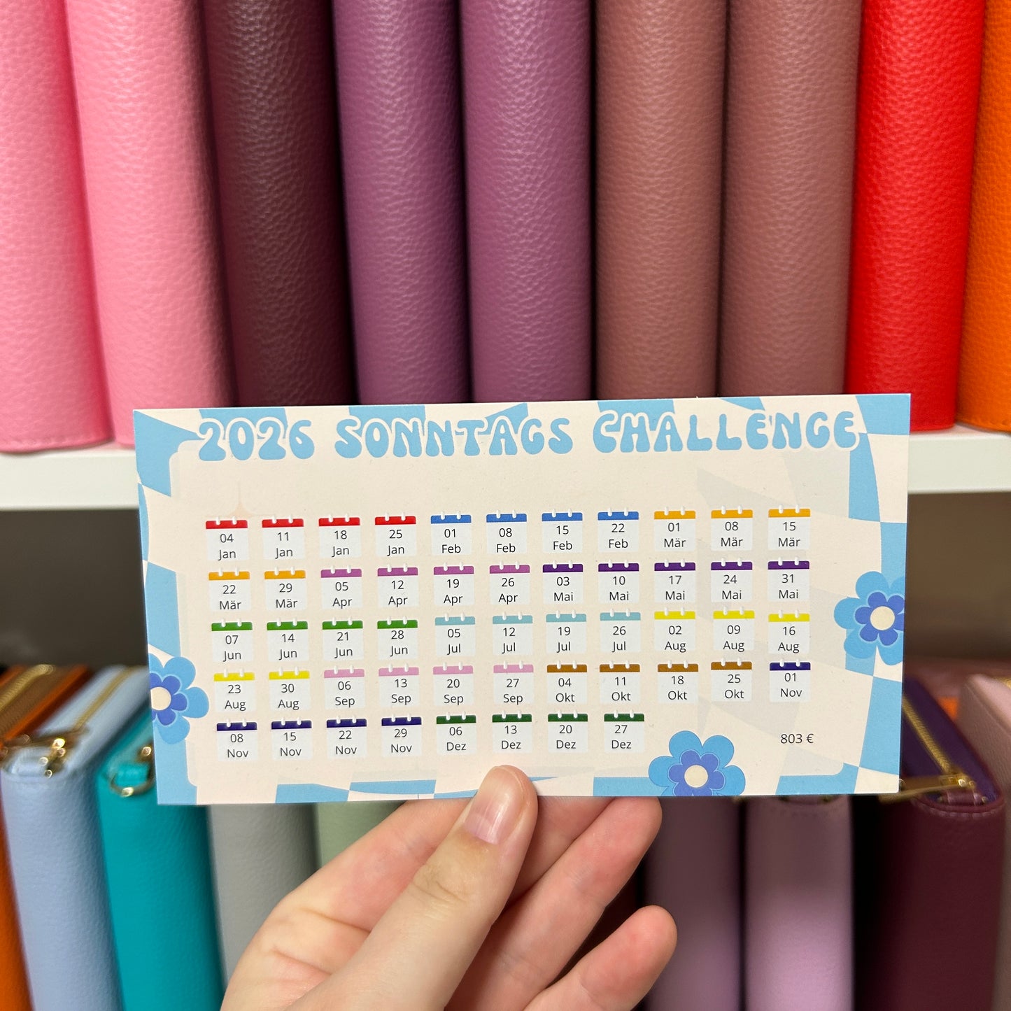 Sonntags Sparchallenge für 2026