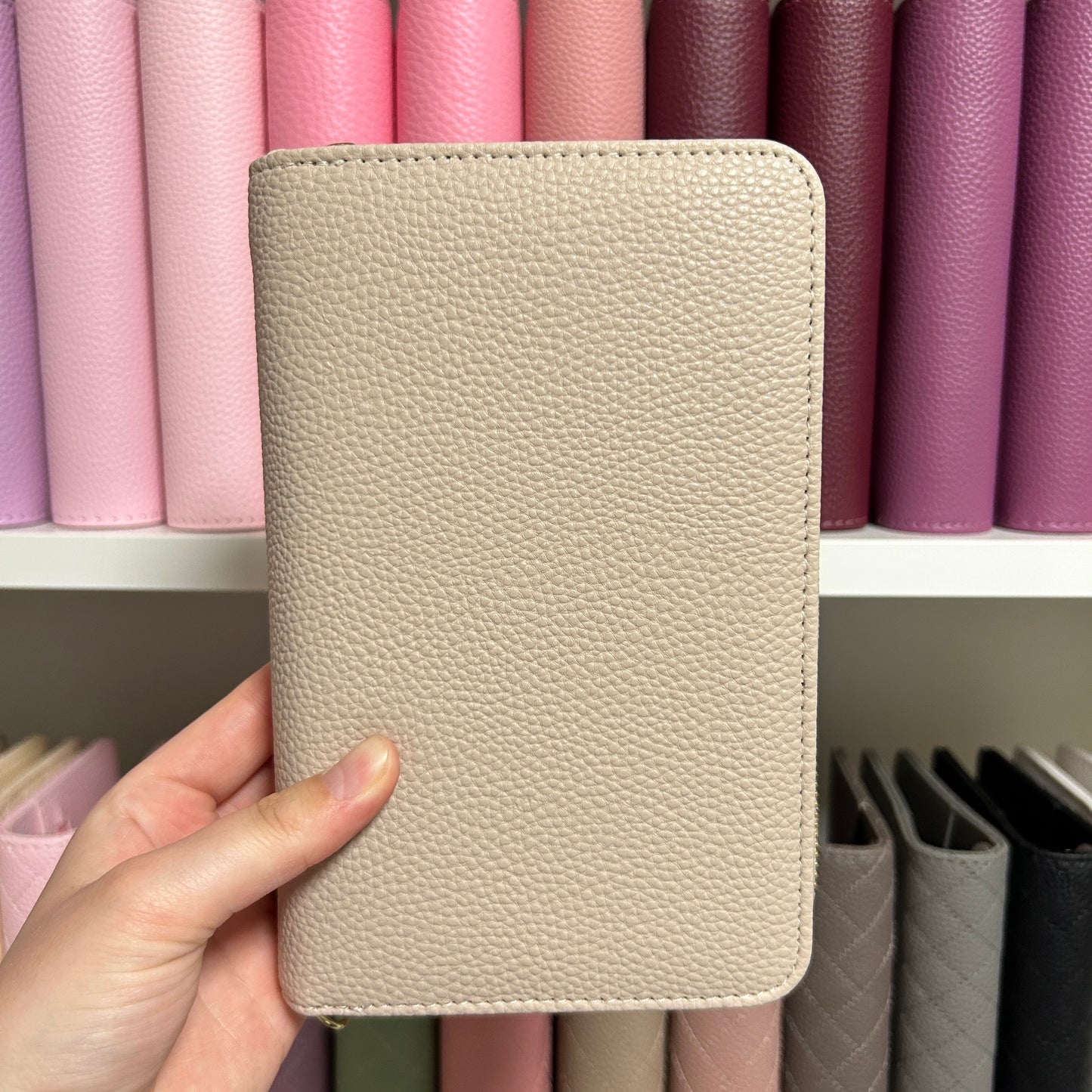 A6 Zip Deluxe Budgetbinder schlicht