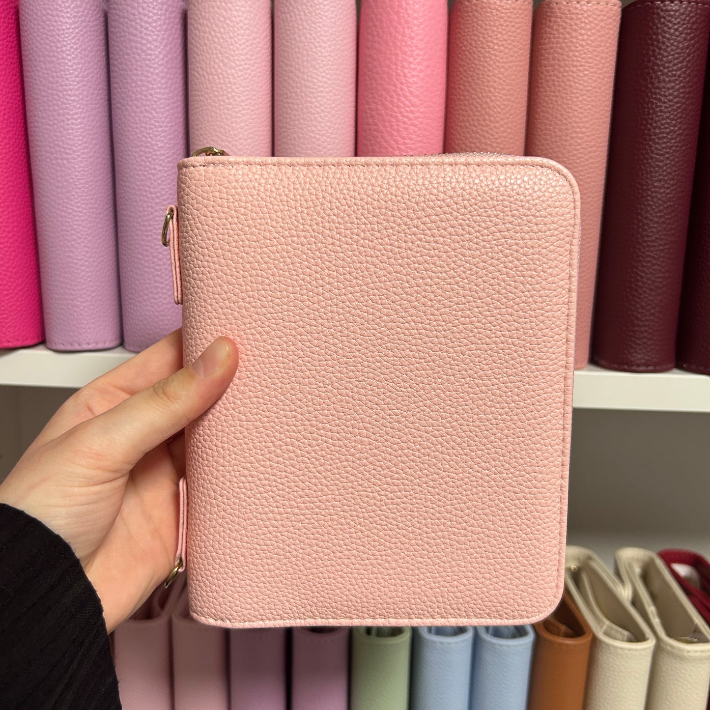 A7 Zip Deluxe Binder broad