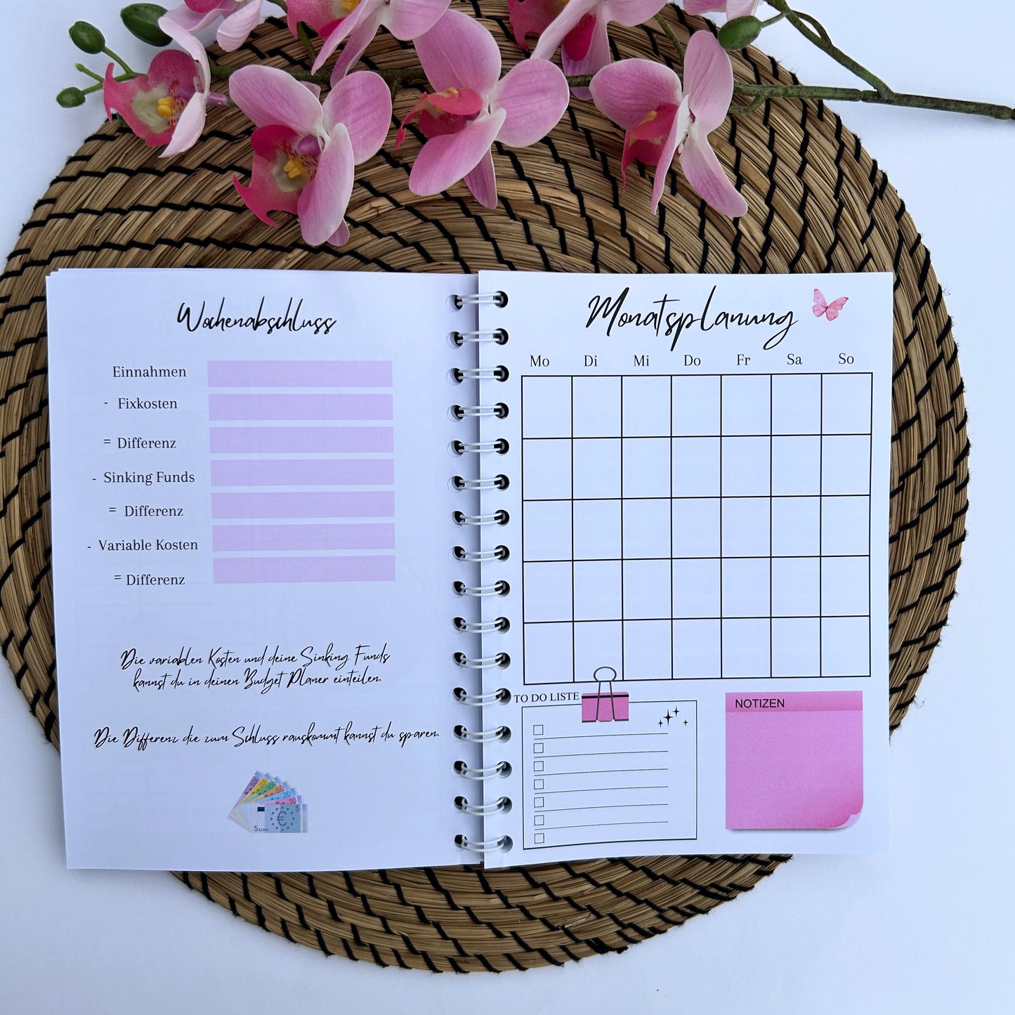 A5 Budgetplaner Ringbuch