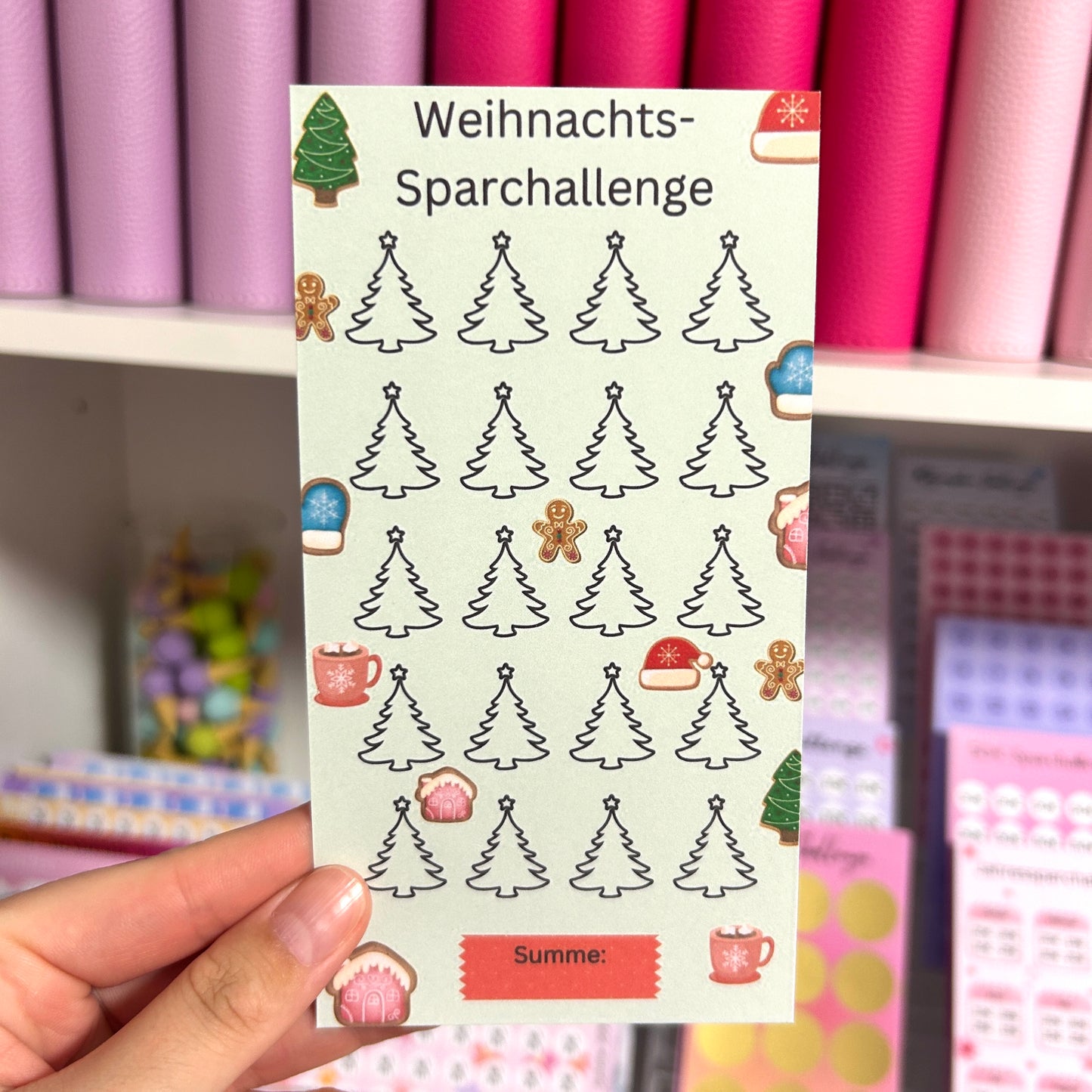 Weihnachts Sparchallenge