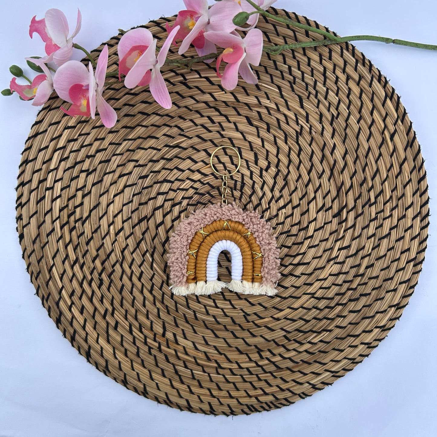 Regenbogen Anhänger Fluffy