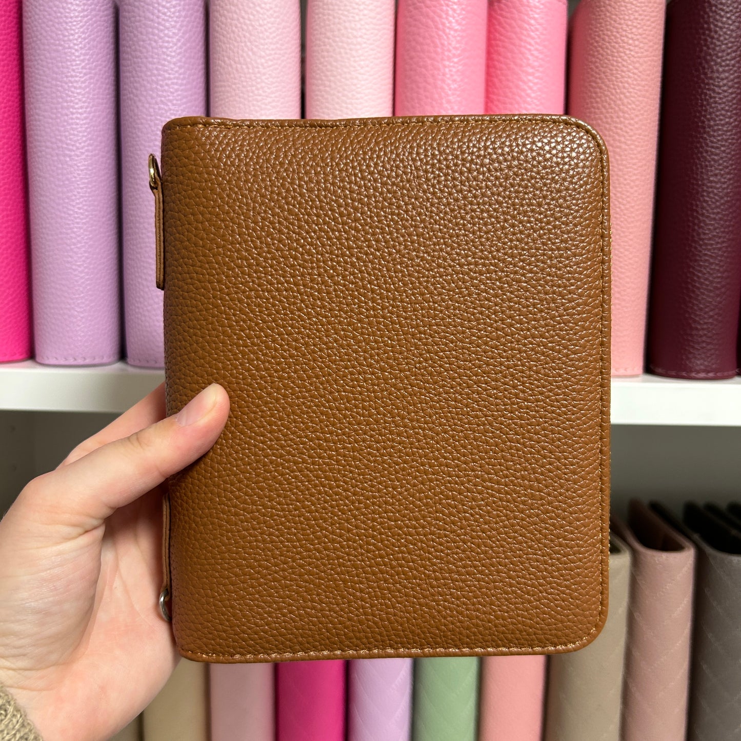 A7 Zip Deluxe Binder broad