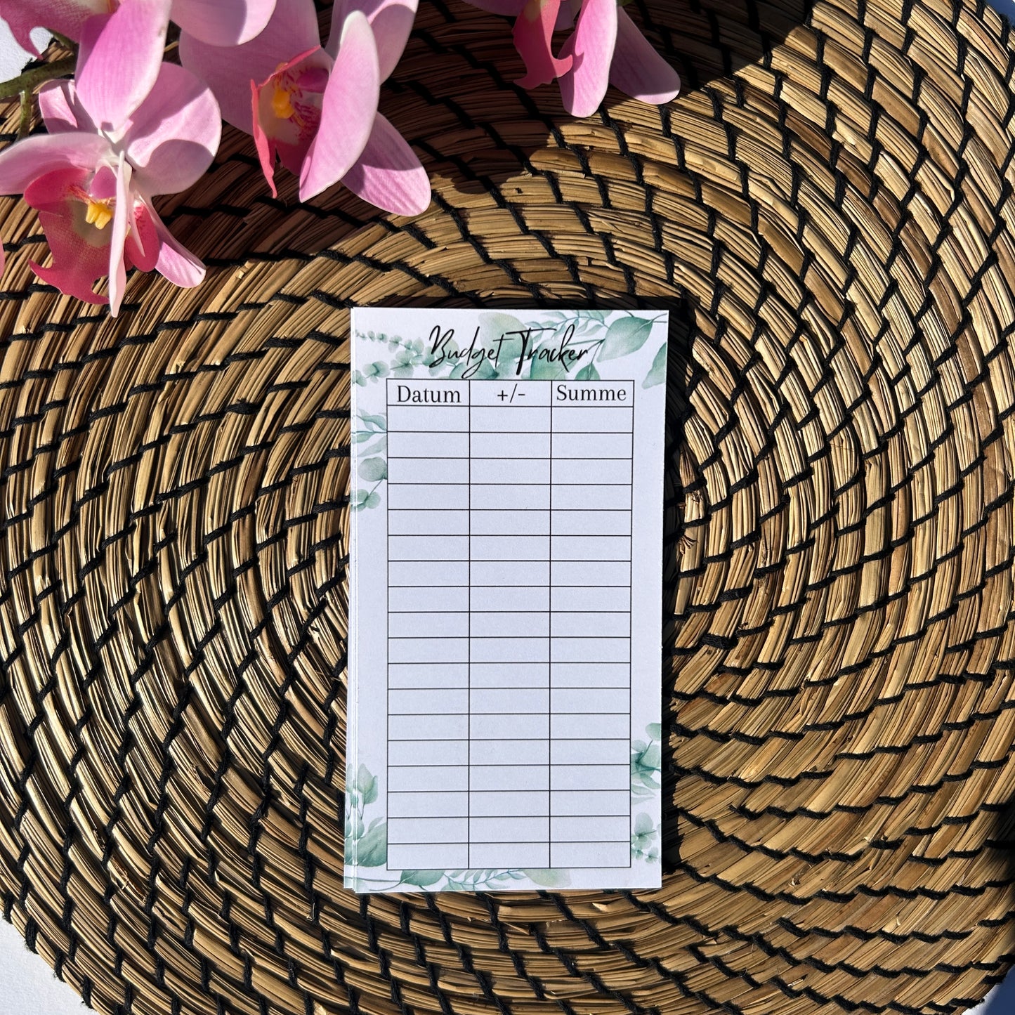 Budget Tracker Eukalyptus