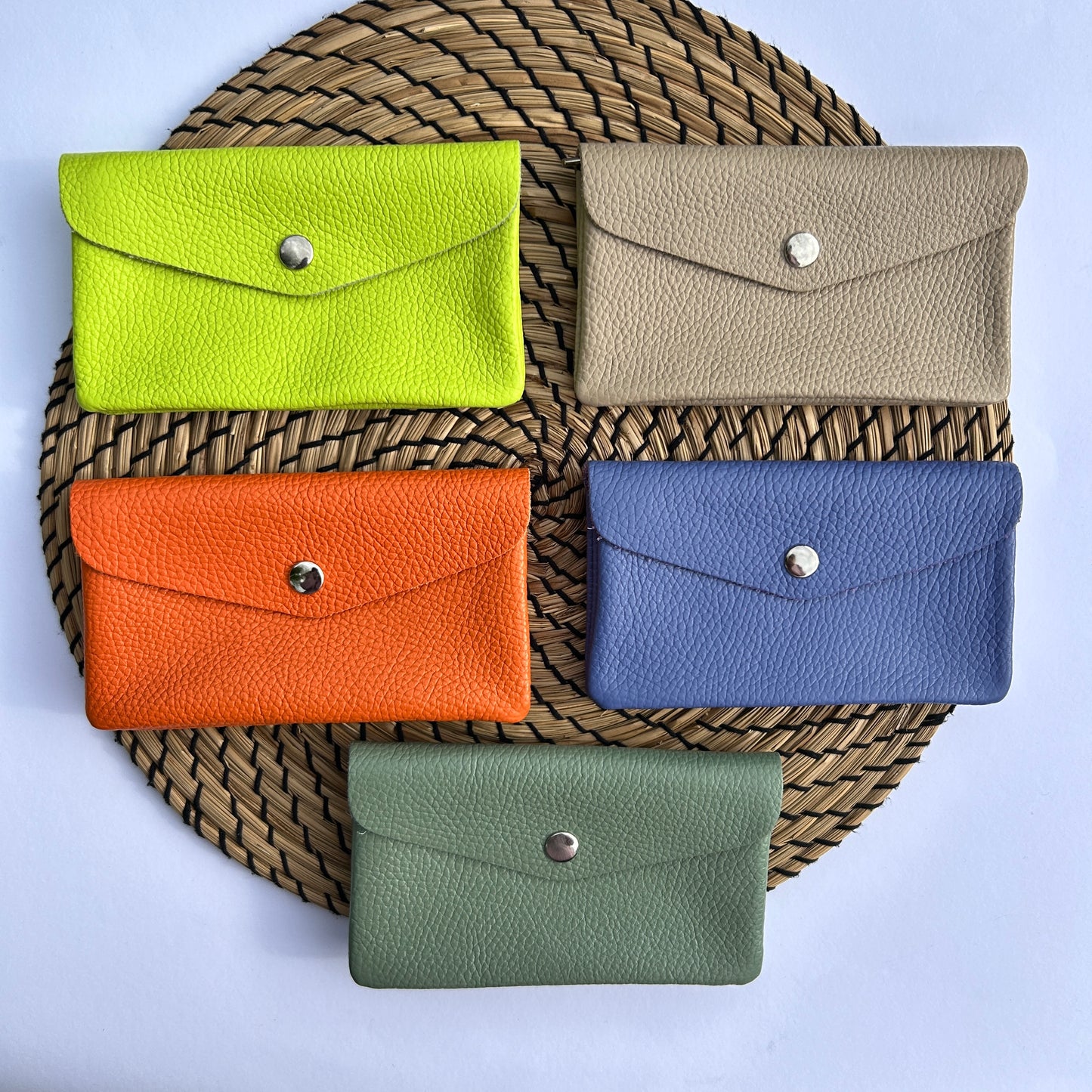 Leder Portmonee