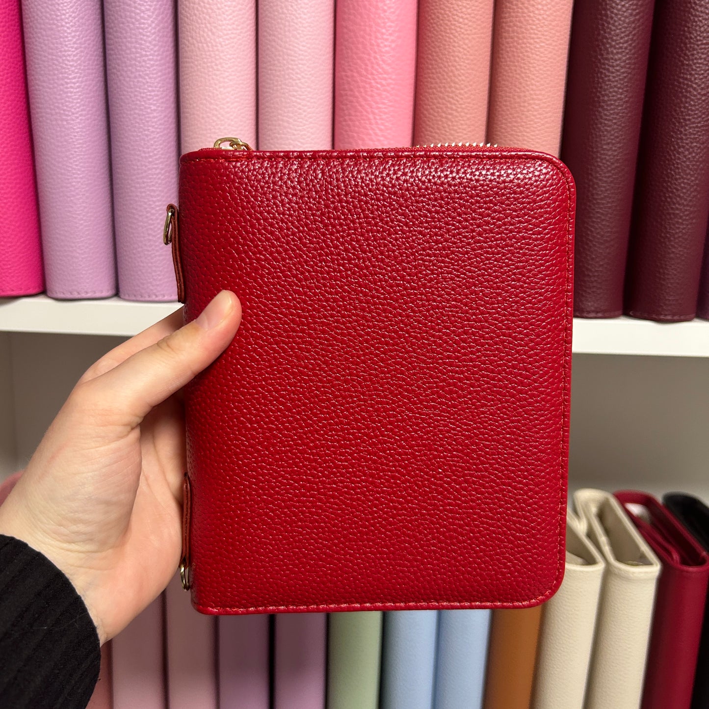 A7 Zip Deluxe Binder broad