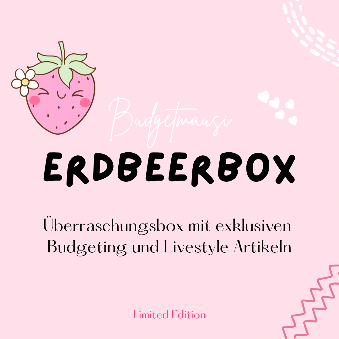 Budgeting Erdbeer Überraschungsbox