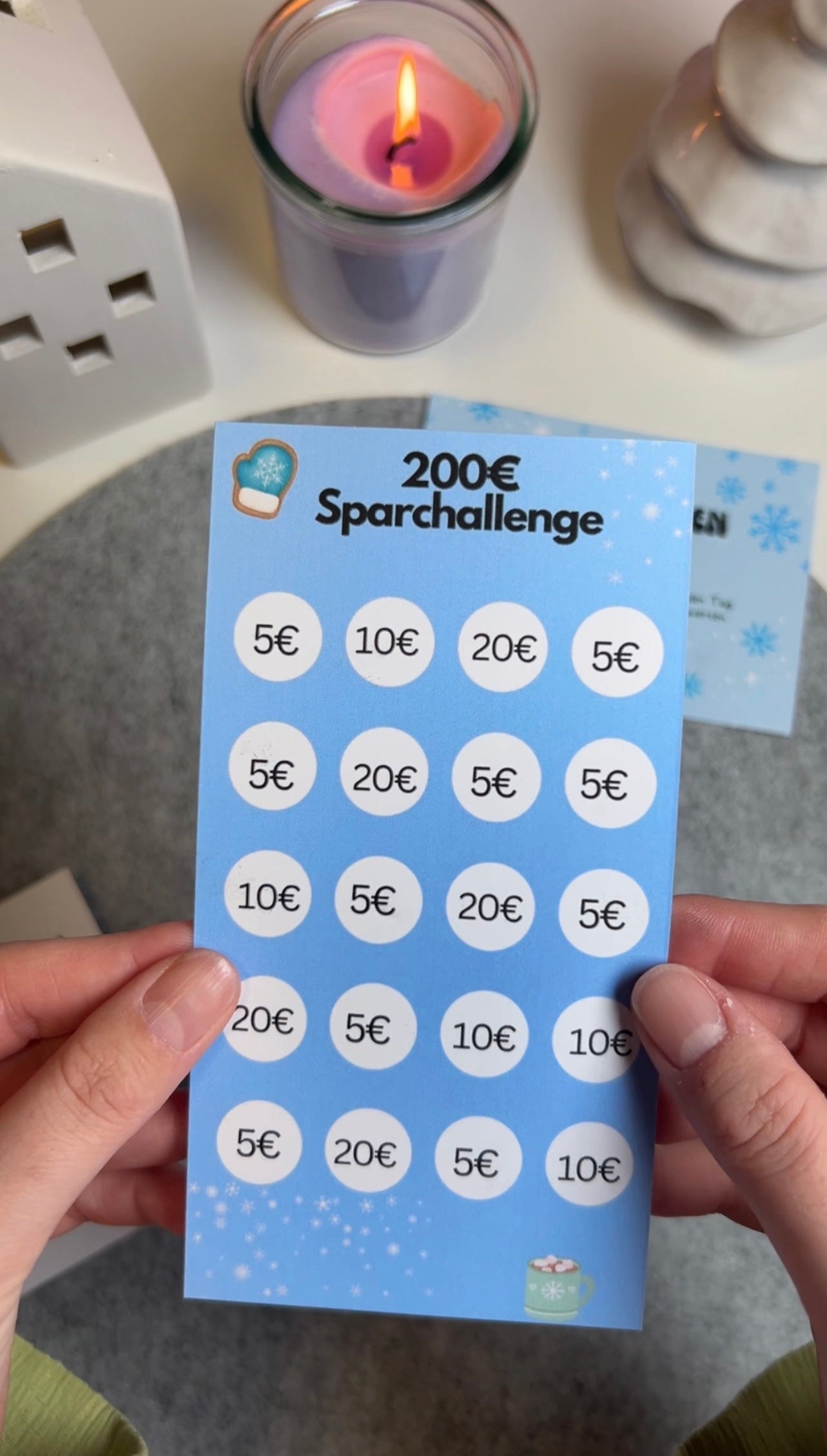 200 Euro Winter Sparchallenge