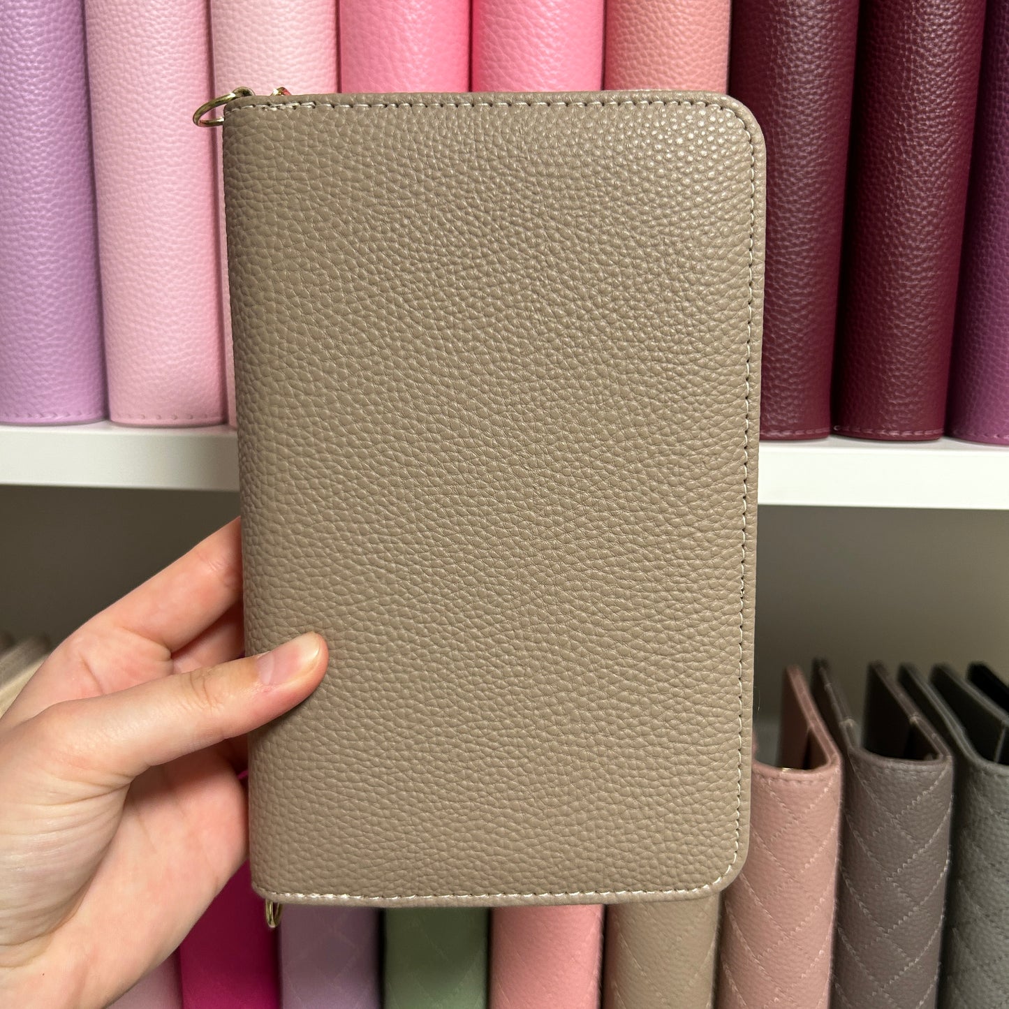 A6 Zip Deluxe Budgetbinder schlicht