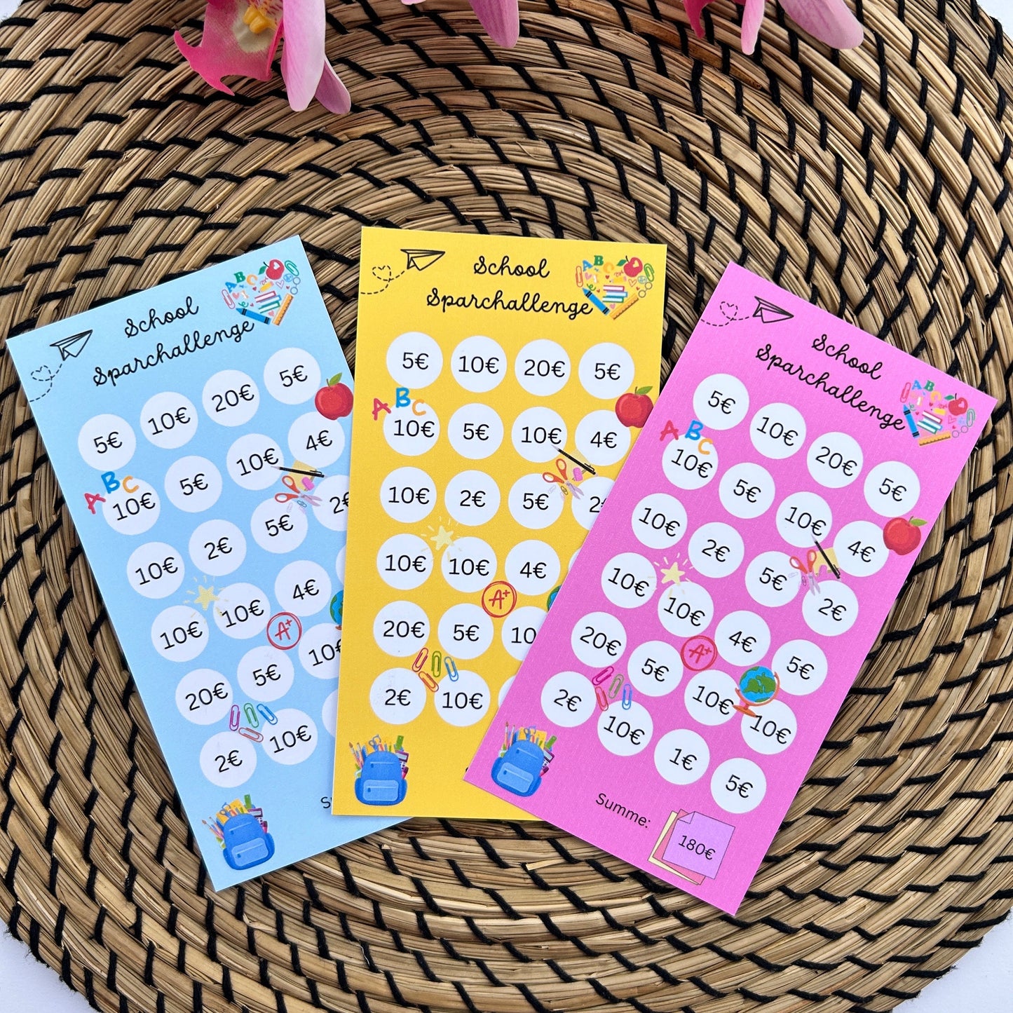 Schule Sparchallenge