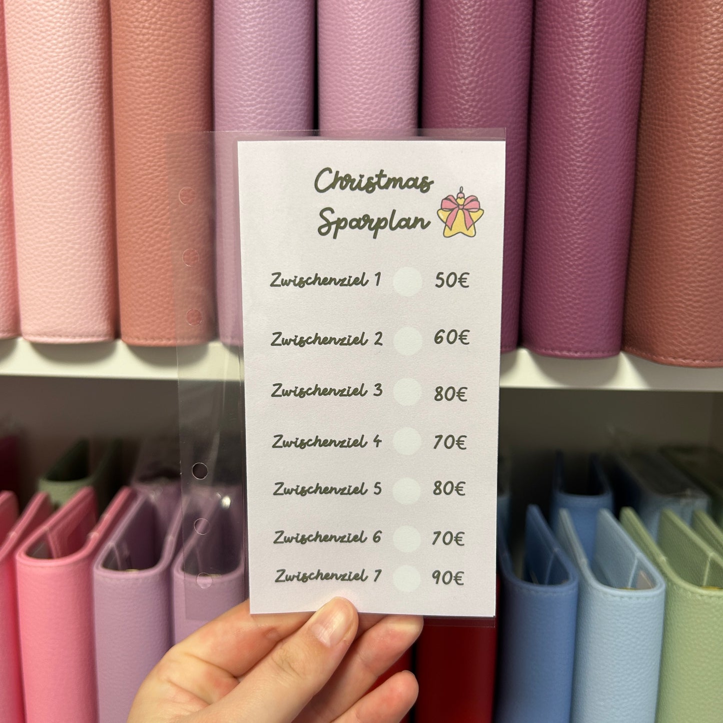 500 Euro Weihnachten Sparchallenge
