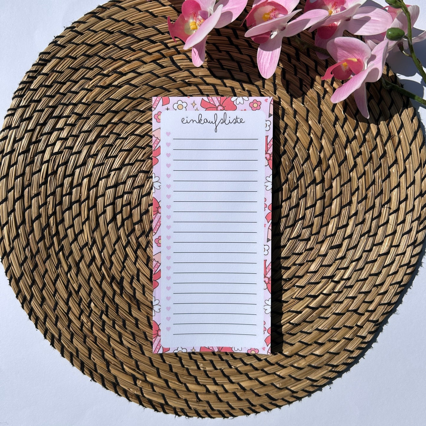 Einkaufsliste Flower