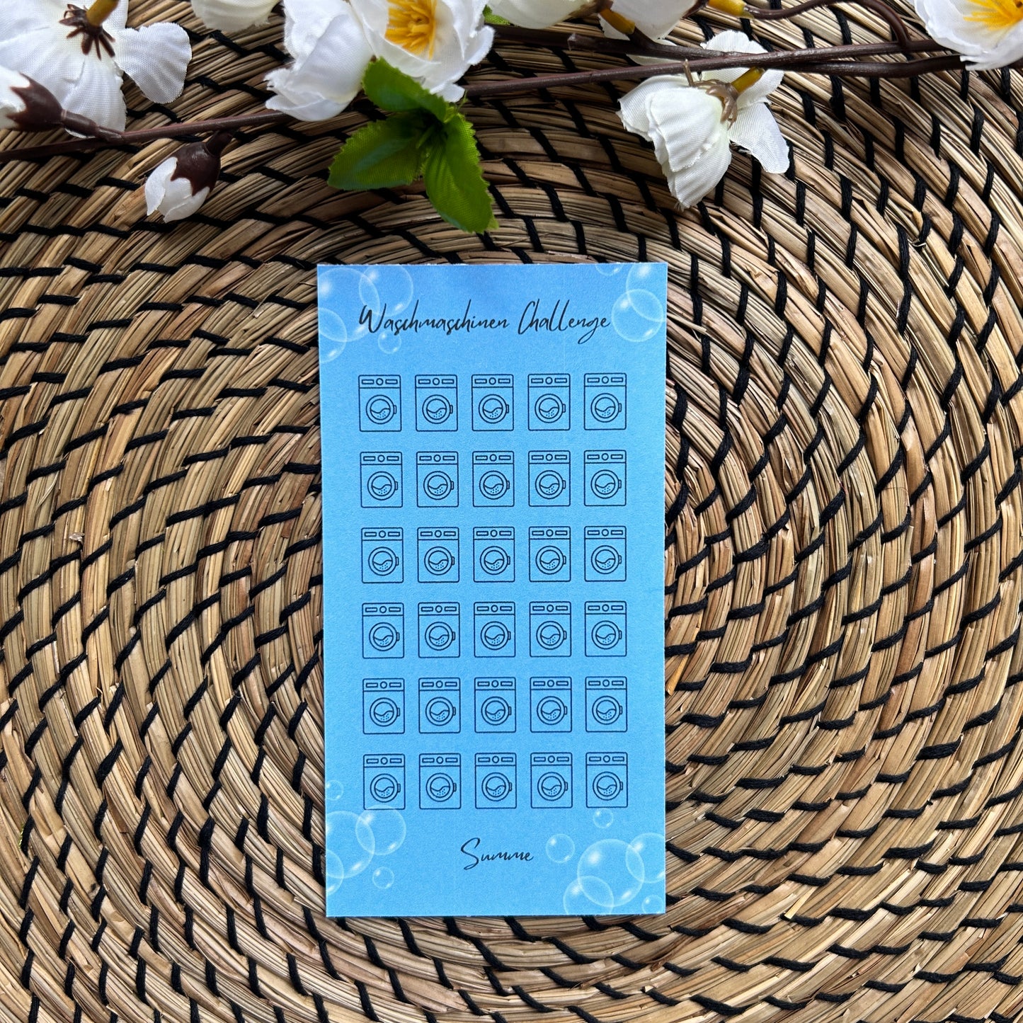 Waschmaschine Sparchallenge