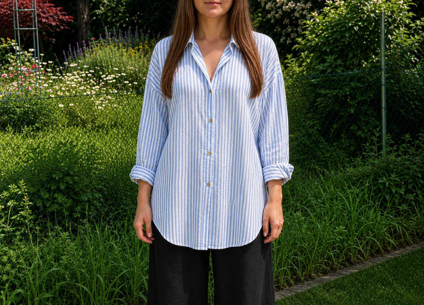 Musselinbluse