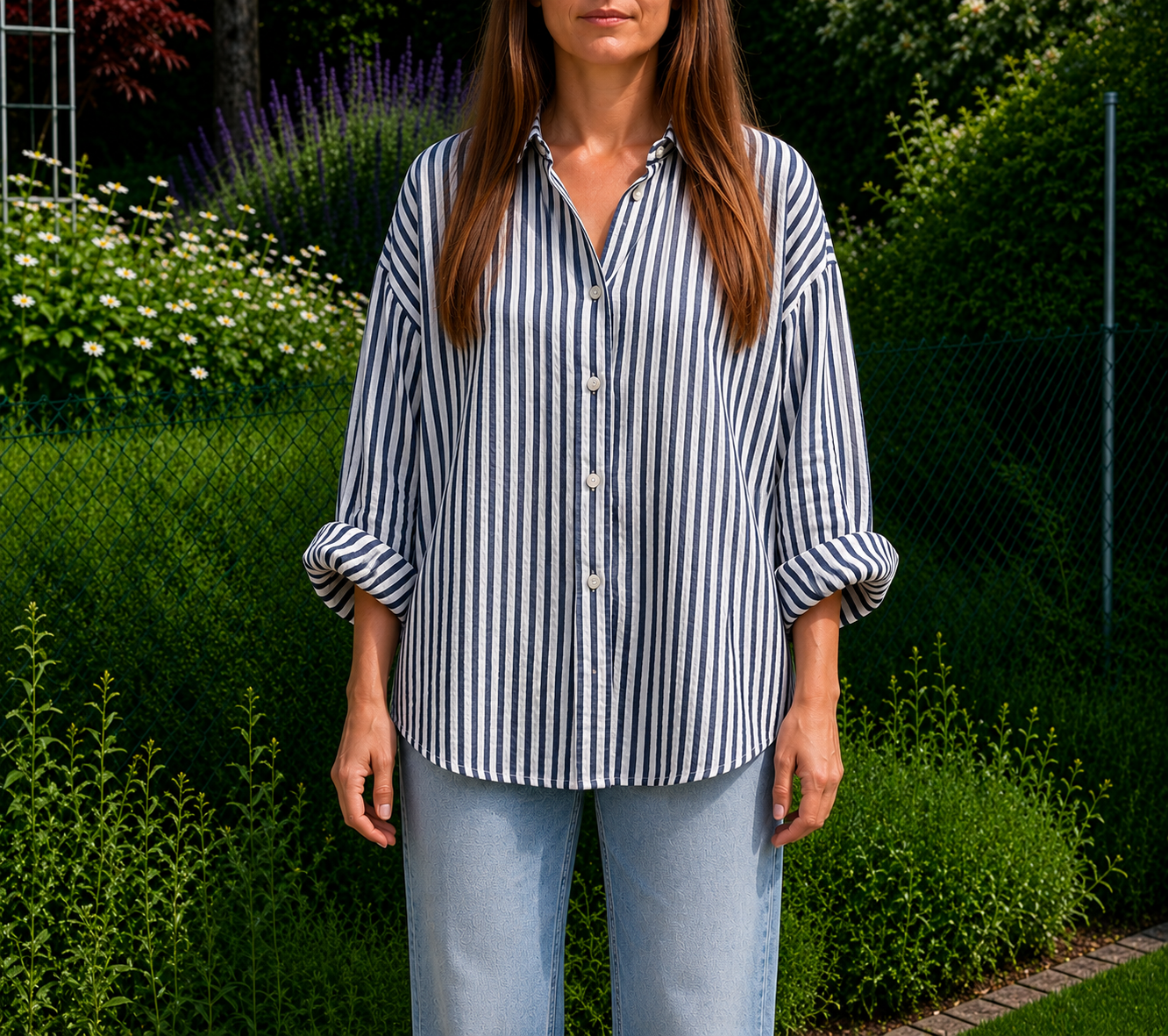 Musselinbluse