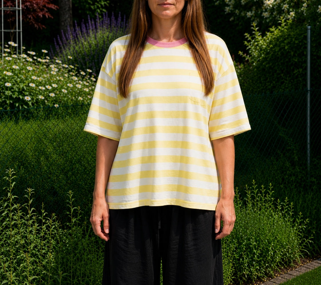 Oversize T-Shirt Big Stripes