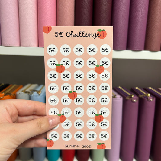 5 Euro Peach Sparchallenge