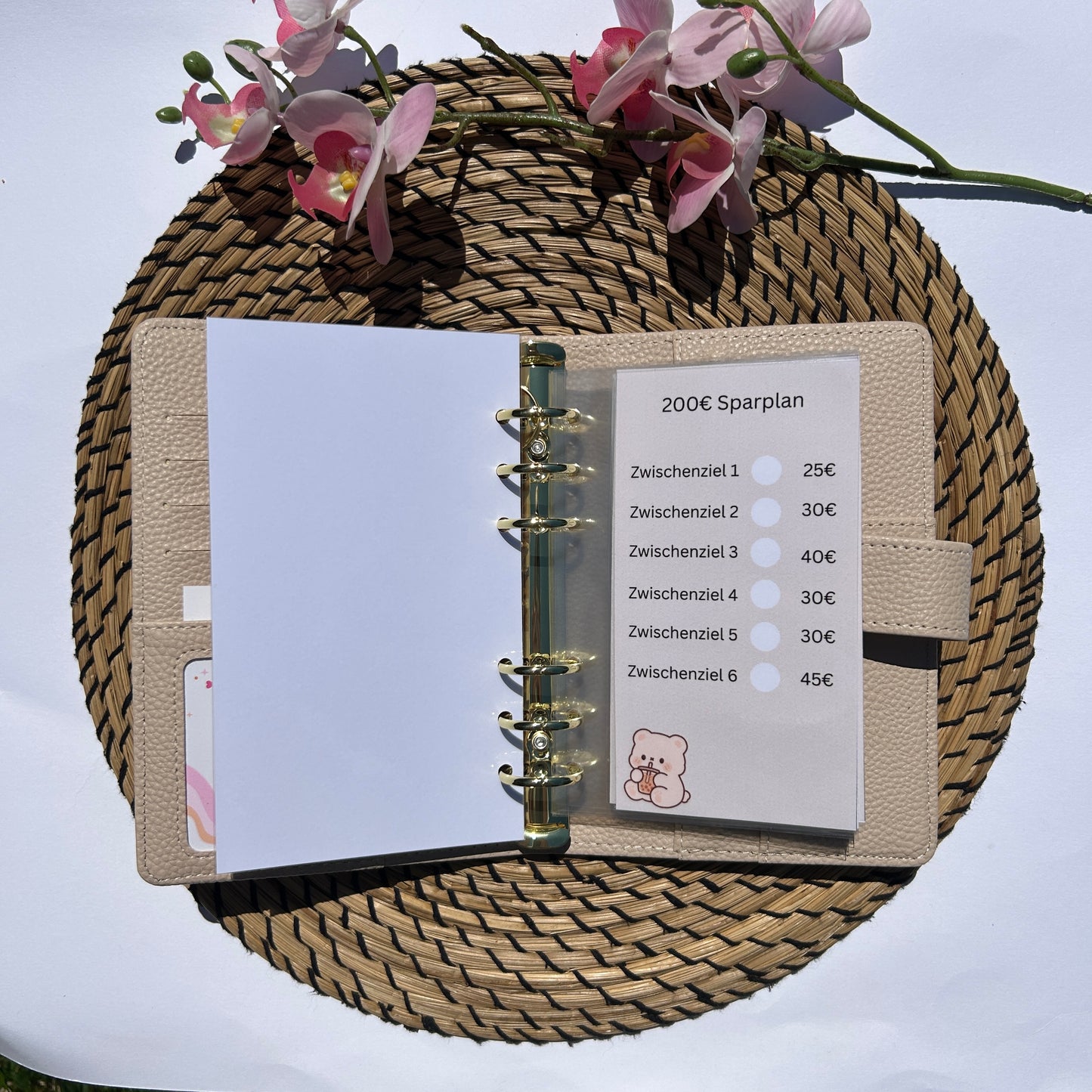 200€ Bärchen Sparplan