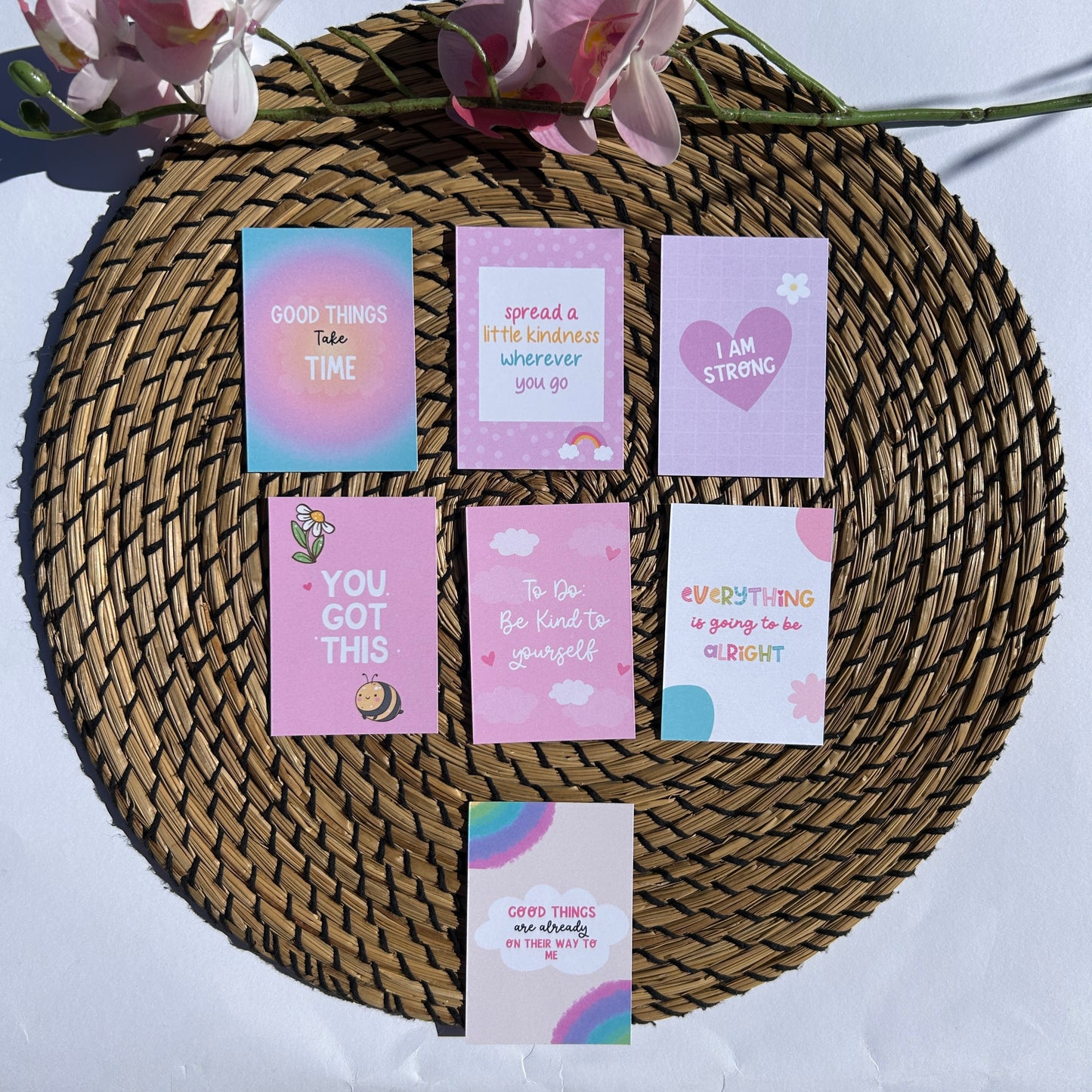 Affirmations Kärtchen für A6