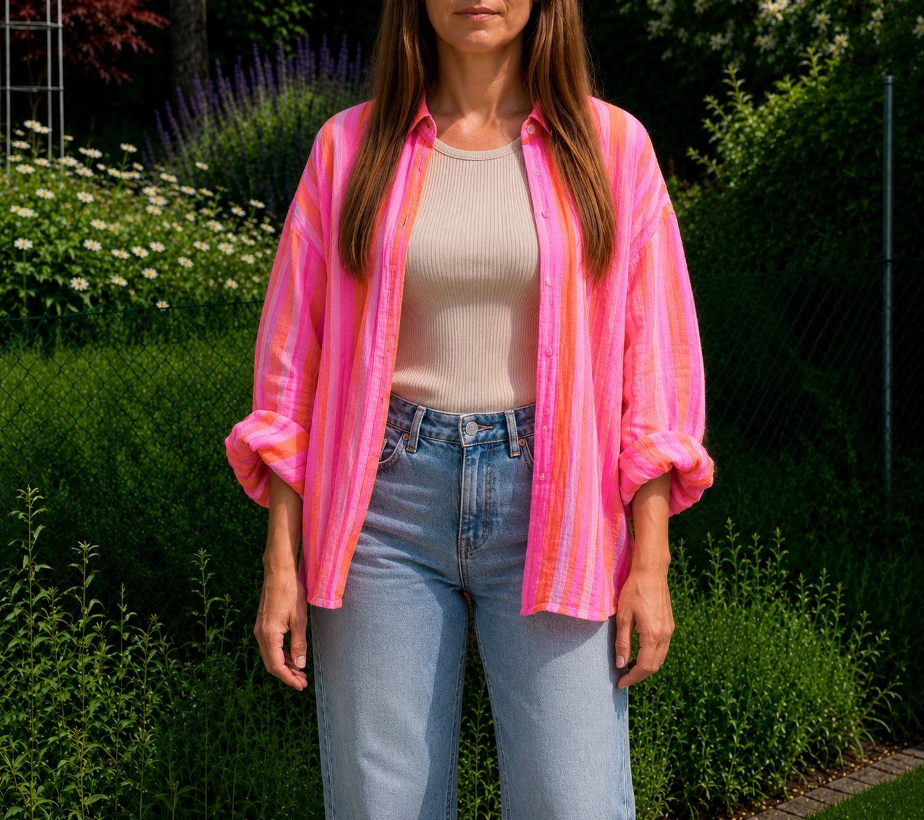 Musselinbluse