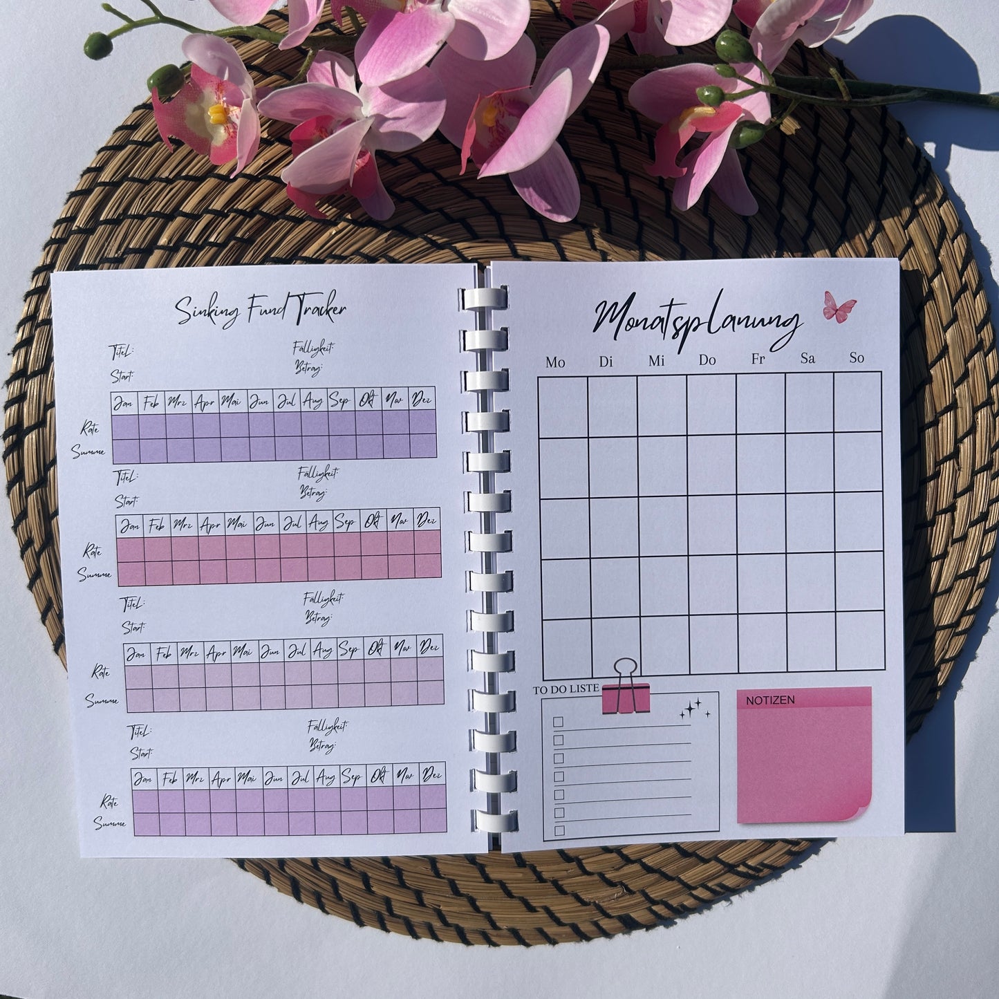 Budgetplaner Ringbuch