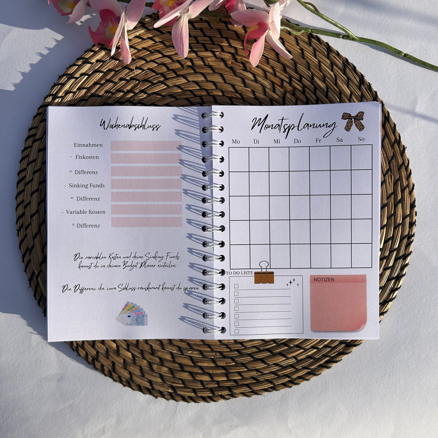 Leo A5 Budgetplaner Ringbuch