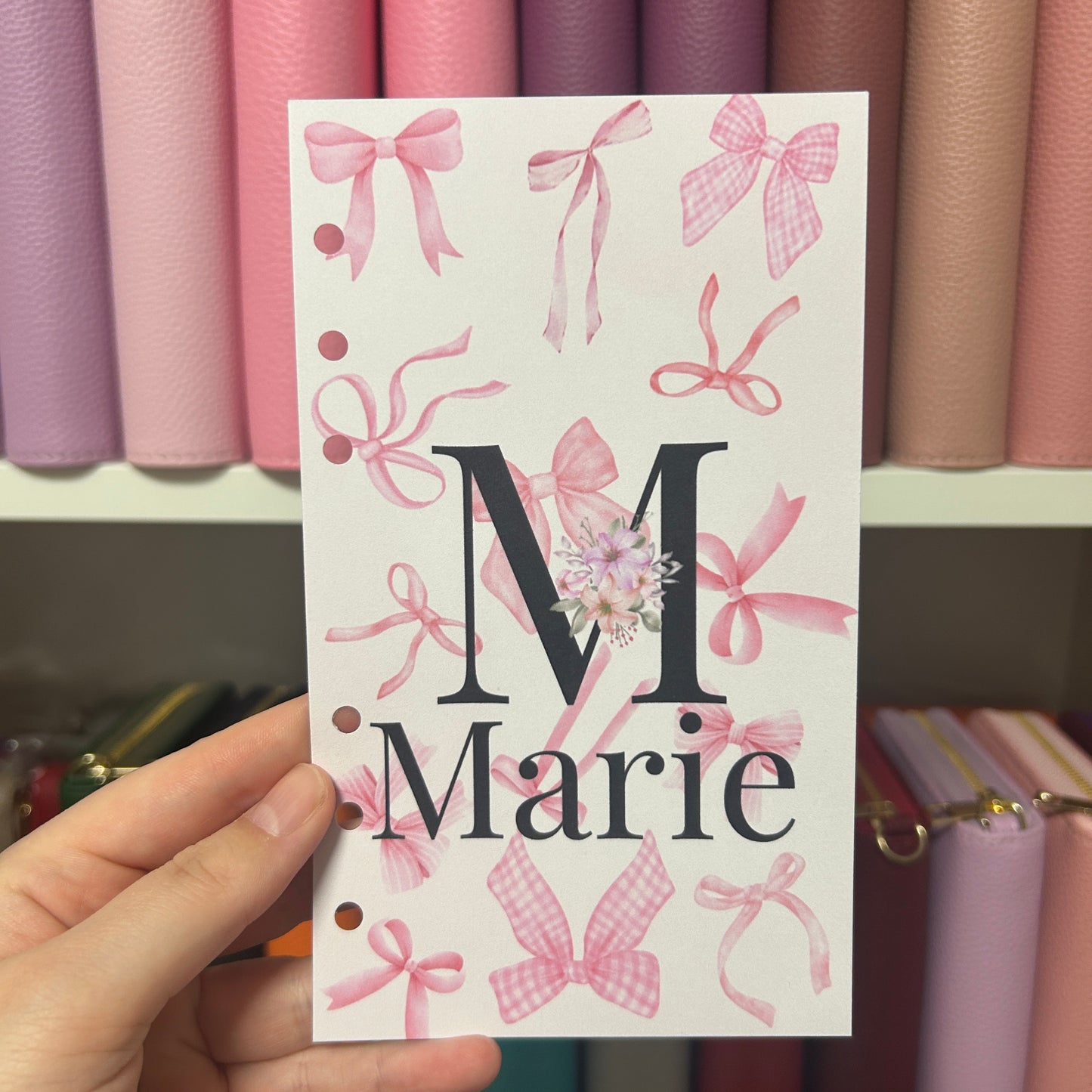 Budgetbinder Namens Cover