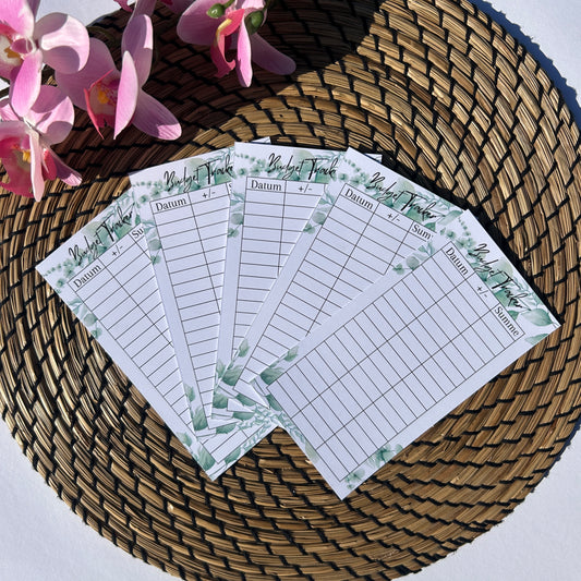 Budget Tracker Eukalyptus