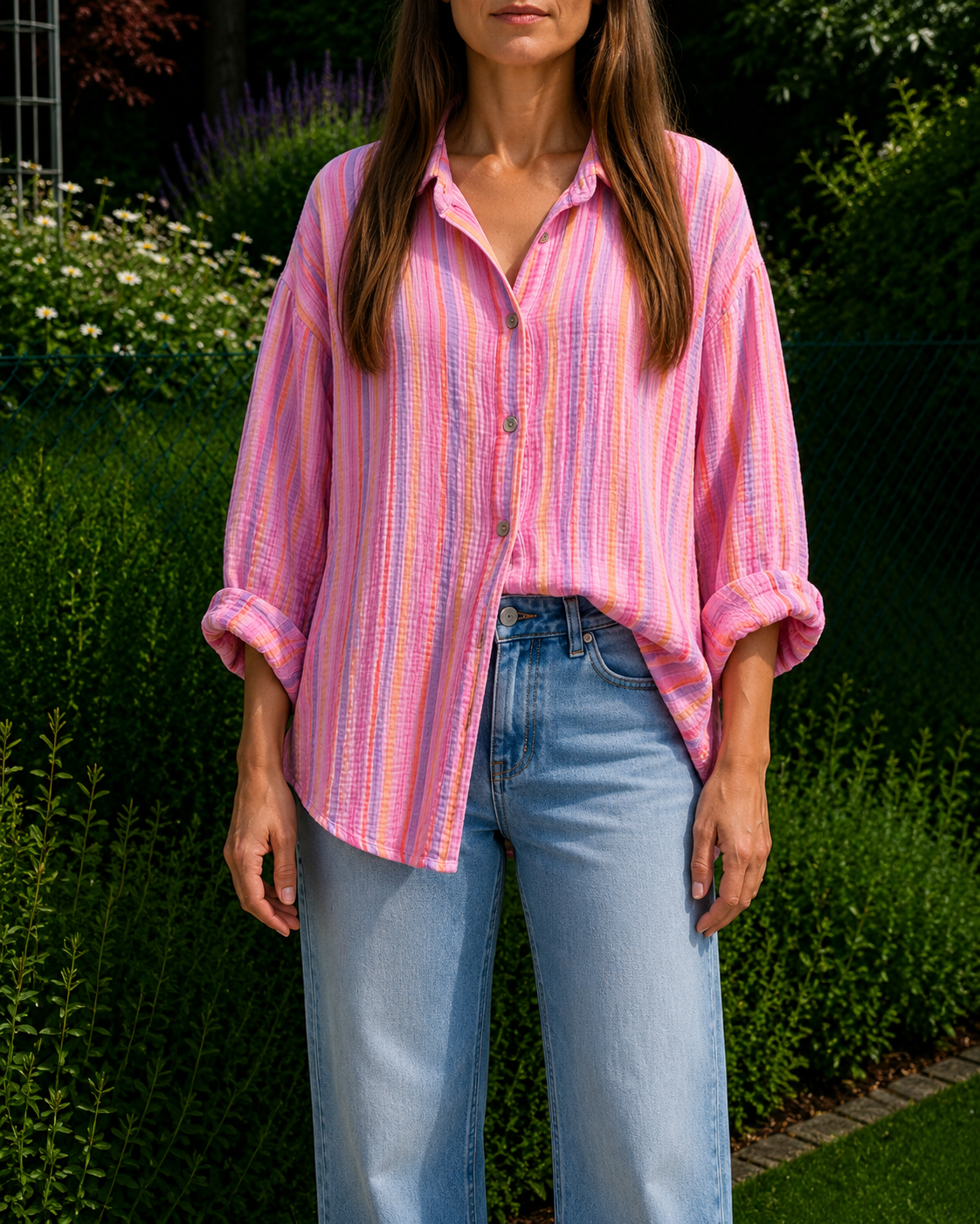 Musselinbluse