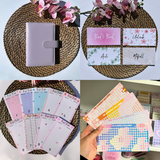 A6 Basic Budgetbinder Starterset