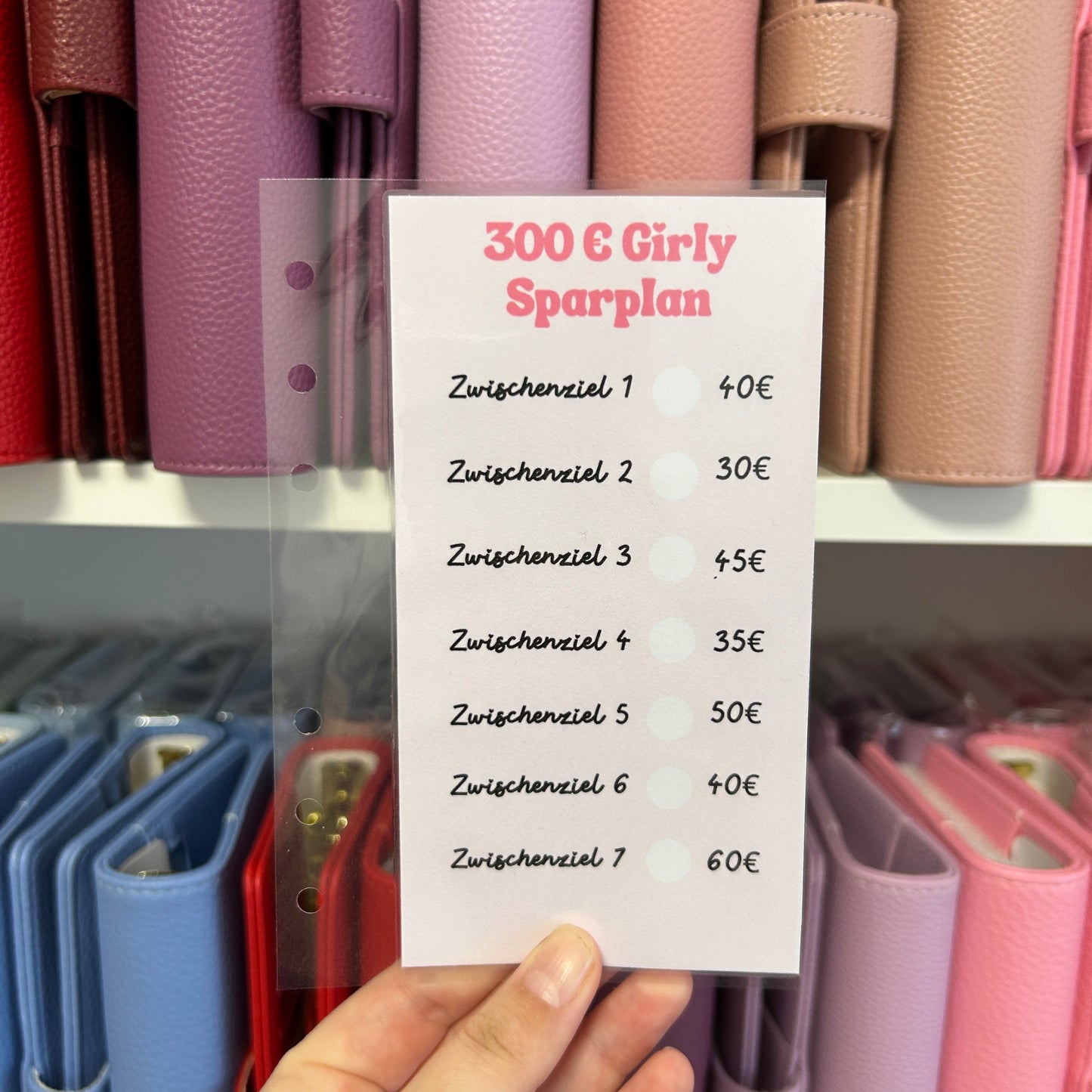 300€ Girly Sparplan