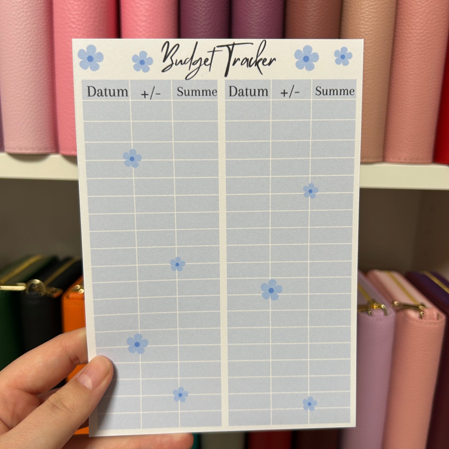 A5 Budget Tracker