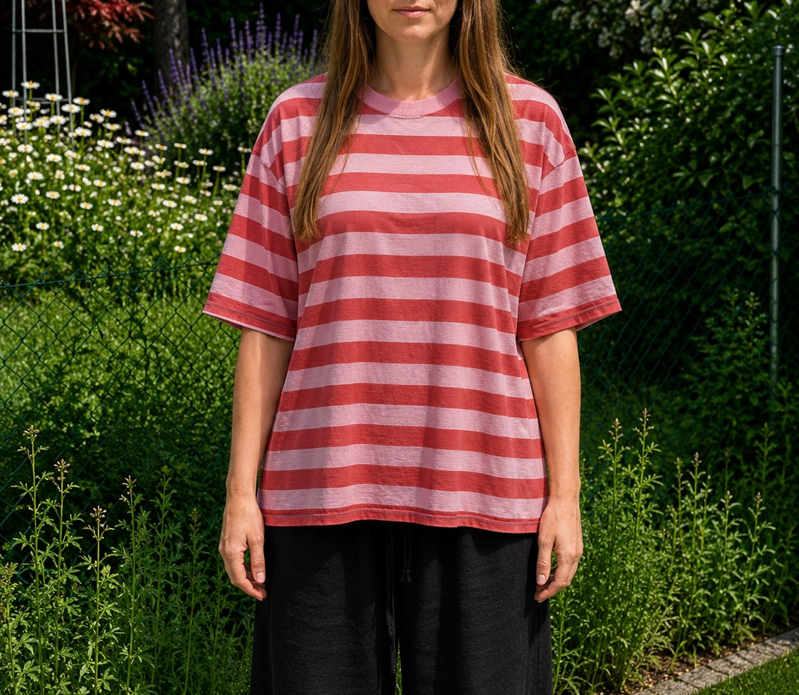 Oversize T-Shirt Big Stripes