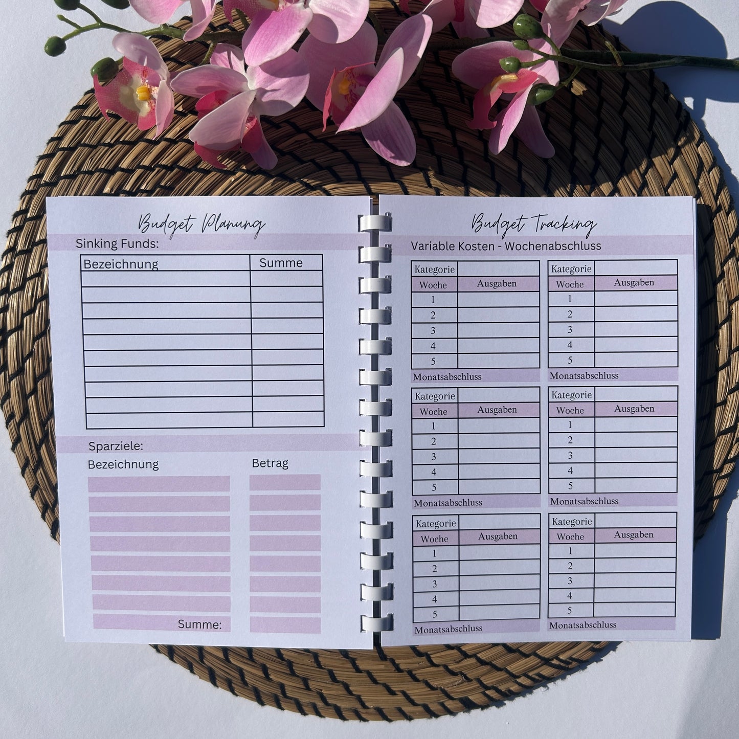 Budgetplaner Ringbuch