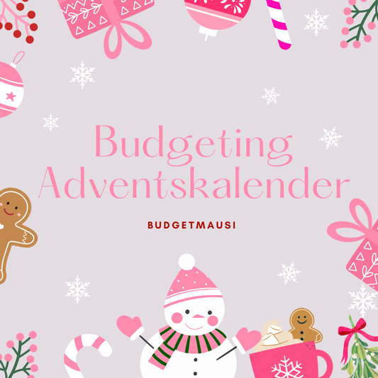 Budgeting Adventskalender Versand erst Ende September/Anfang Oktober