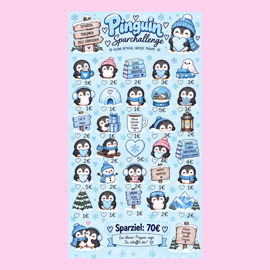 Pinguin Sparchallenge