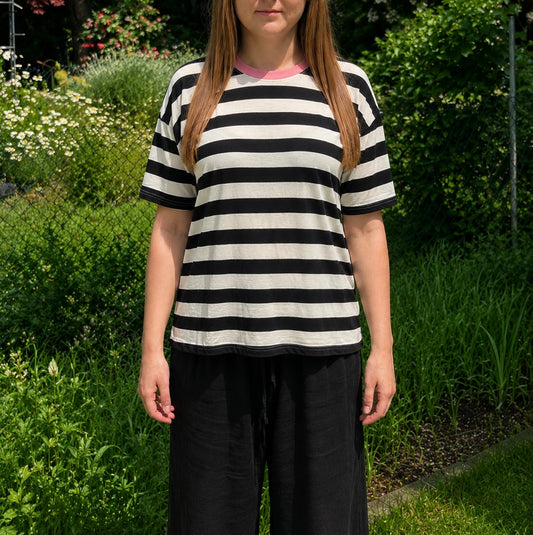 Oversize T-Shirt Big Stripes