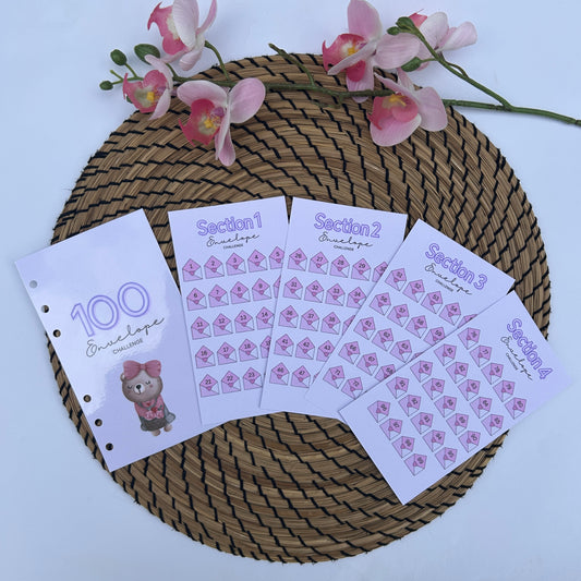 100 Envelope Challenge A6