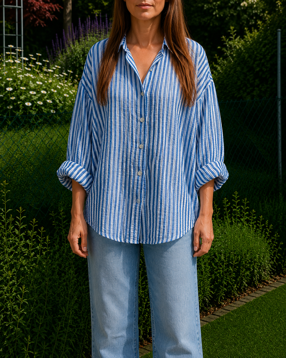 Musselinbluse