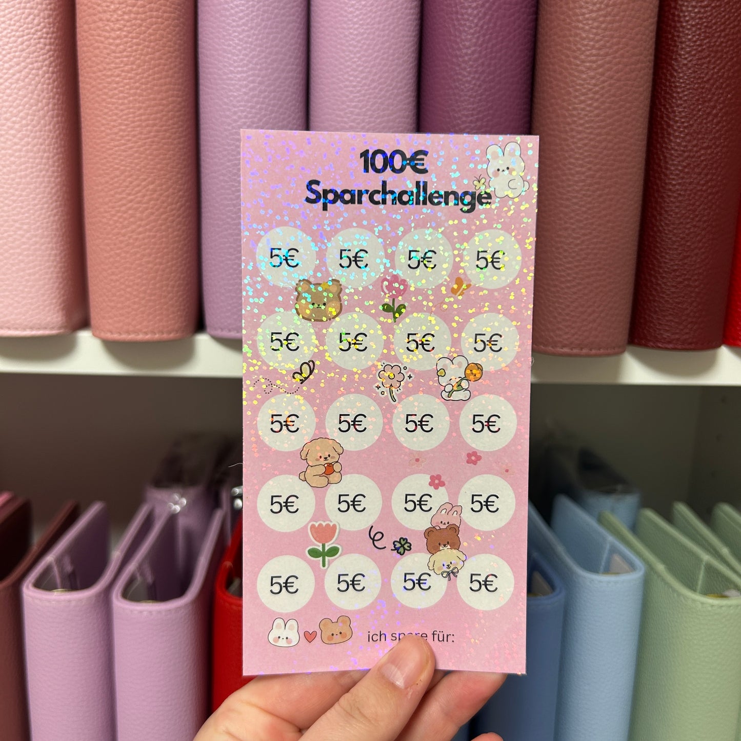 Glitzer Sparchallenges